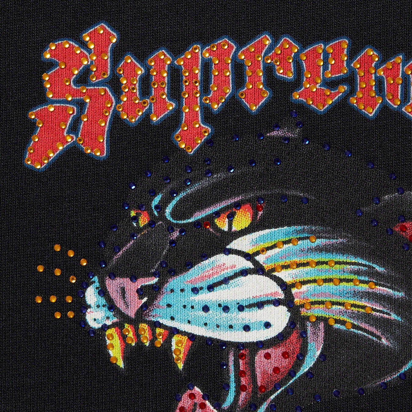 Panther Zip Up Hooded Sweatshirt view 18